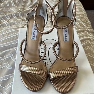 Rose gold Strappy Sandals